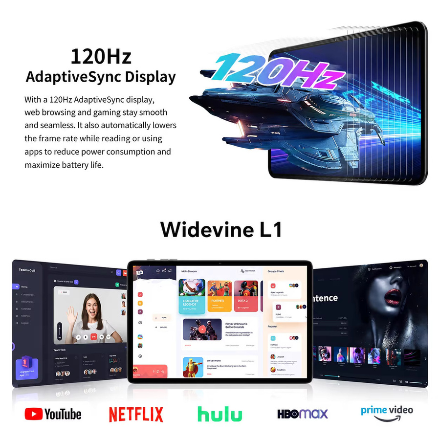 Teclast P30T Android 16 Tablet in Grau mit 10,1 Zoll IPS Display, Unisoc T7250 Octa-Core, 16GB RAM, 128GB Speicher und 6000mAh Akku - Bild 3