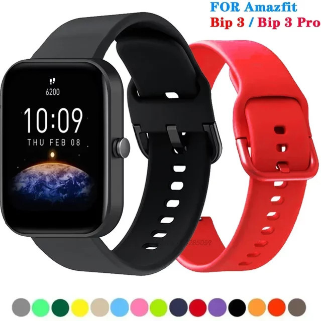 Uhrenarmband Silikon, Bunt, Unisex - Bild 1