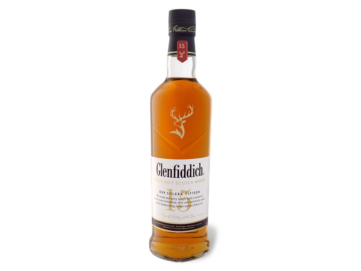 Glenfiddich Solera Reserve Speyside Single Malt Scotch Whisky 15 Jahre 0,7 l - Bild 2