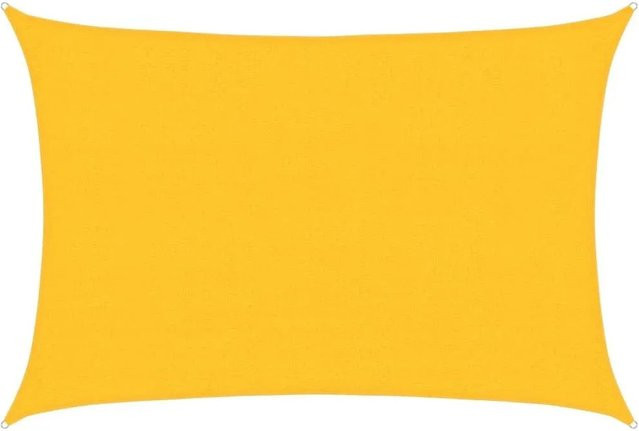 Furnicato Sonnensegel aus HDPE in Gelb, Rechteckig, B x T: 350 x 250 cm - Bild 1
