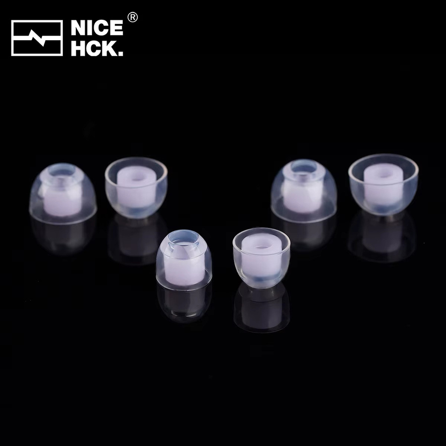 NICEHCK P03 In-Ear Ohrstöpsel aus transparentem flüssigem Silikon in drei Größen für NX8 SE Rockies HIMALAYA - Bild 5