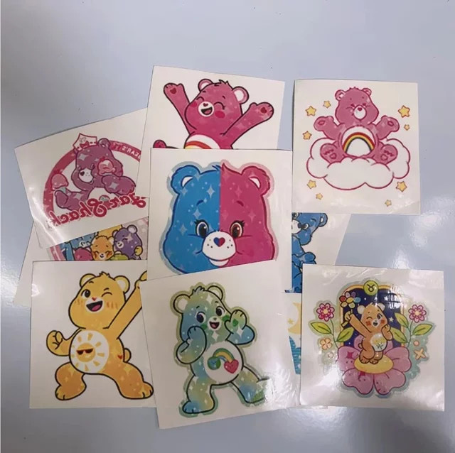 Care Bears Cartoon-Animation Kinder-Tattoo-Aufkleber, 10-teiliges Set - Bild 1