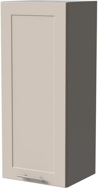 Feldmann-Wohnen Hängeschrank Oslo modern in Grau Kaschmir Matt B/T/H: 40 x 32,5 x 96 cm - Bild 1