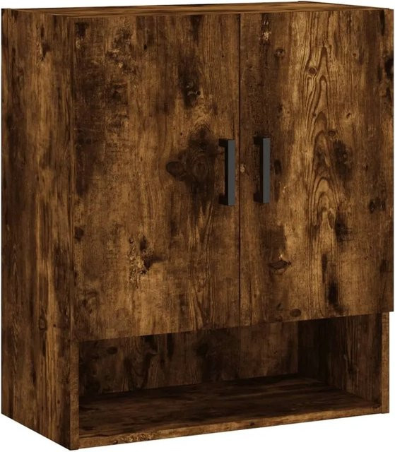 vidaXL Wandschrank aus Holzwerkstoff in Räuchereiche, Braun, B/T/H: 60 x 31 x 70 cm - Bild 1