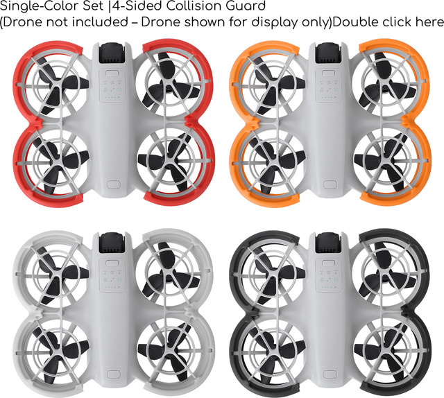 Sunnylife Propellerschutz für DJI NEO Kollisionsschutz-Set in Grau - Bild 1