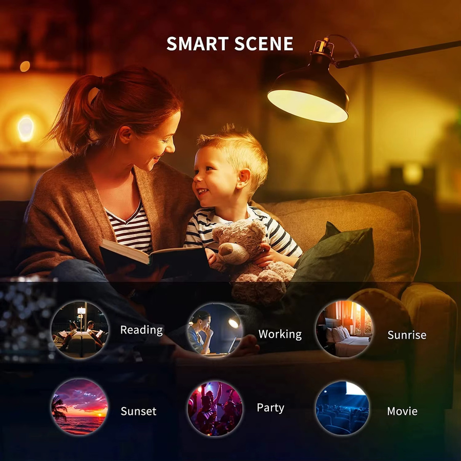 Yeelight Smart LED-Birne W3 E26 Weiß mit Wifi und Sprachsteuerung für Mi Home, Alexa und Google Assistant - Bild 3