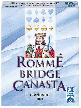 Ravensburger Rommé Bridge Canasta Kartenspiel für bis zu 6 Spieler