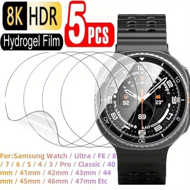 Samsung Displayschutzfolie Hydrogel, transparent, Unisex - Bild 1