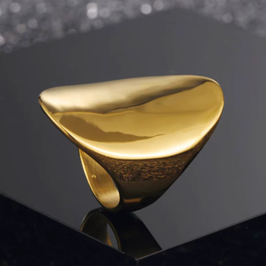 MAGIC ZONE Ring, Edelstahl, Gold, Damen - Bild 2