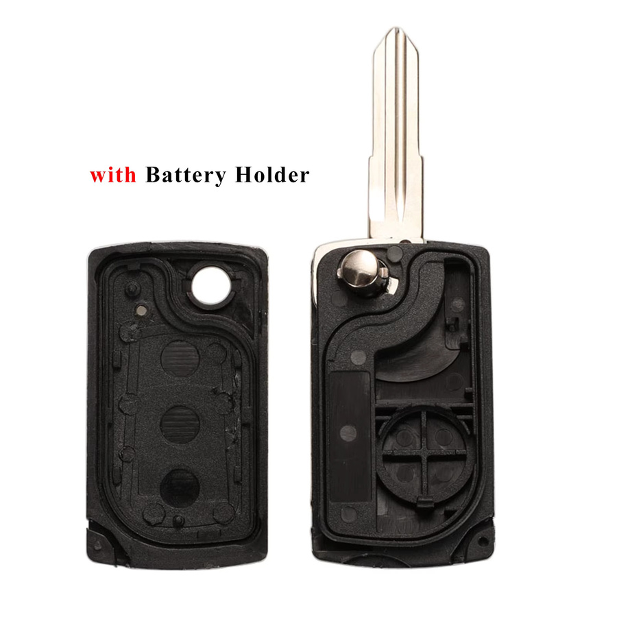 Jingyuqin Flip Folding Remote Key Cover für Great Wall Hover Haval H3 H5 in Schwarz - Bild 4