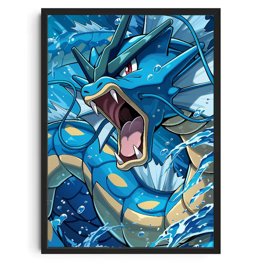 Pokemon Mega Evolution Anime-Poster als HD-Leinwand-Wandkunst von Bandai in Mehrfarbig - Bild 6