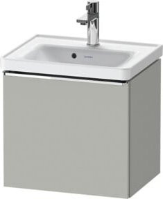 Duravit Waschtischunterschrank D-Neo Wandhängend in Grau Matt, B/T/H: 48,4 x 37,2 x 44 cm - Bild 1