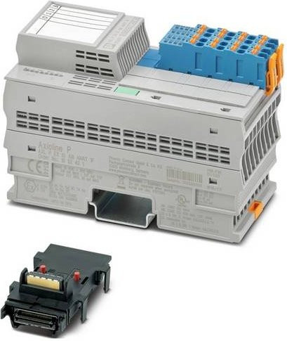 Phoenix Contact Analogmodul AXL P EX IS AI8 HART 1F 1052431 in Grau, 24 V/DC, 5 V/DC - Bild 1