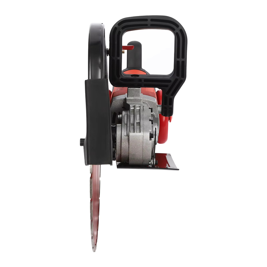 CNCEST Elektrische Betonsäge 4000W in Rot mit Wasserpumpe für Ziegel und Stein, 165mm Schnitttiefe - Bild 6