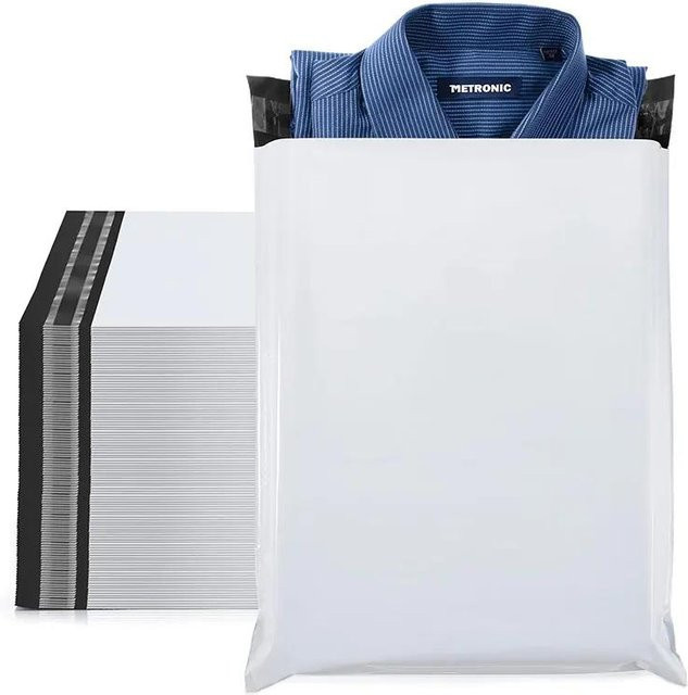 Selbstklebende Versandtaschen aus Kunststoff in Schwarz, wasserdichte und staubdichte Mailingbeutel für Express-Logistik und Geschenkverpackungen - Bild 1