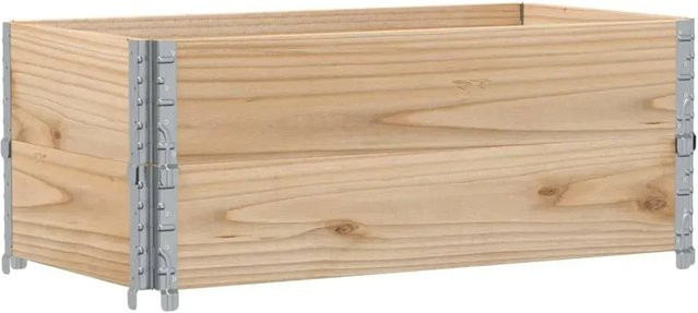 vidaXL Pflanzkisten aus Massivholz Kiefer B/T: 100 x 50 cm - Bild 1