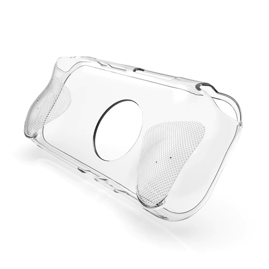 ALLOYSEED Stoßfeste TPU-Schutzhülle mit ergonomischem Griff für MANGMI AIR X Konsole in Transparent - Bild 2