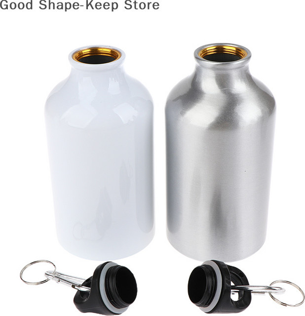 JETTING Aluminium Outdoor Trinkflasche für Sport und Camping, Silber - Bild 1