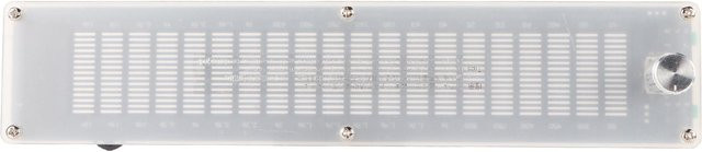 mfySpace Digitaler 15-Band Equalizer mit Doppelkanal und DSP sowie sprachaktiviertem Musik-Spektrum-Pegellicht in Transparent - Bild 1
