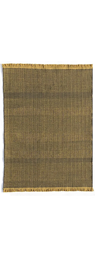 Nanimarquina Tres Outdoor Textur Teppich Beige gestreift aus Polyester für Garten Terrasse und Balkon - Bild 3