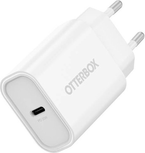 OtterBox USB-C Ladegerät 20W in Weiß für den Innenbereich - Bild 1