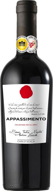 Contri Spumanti Rotwein Negroamaro, Apulien, 2022, trocken, 0,75 l - Bild 1