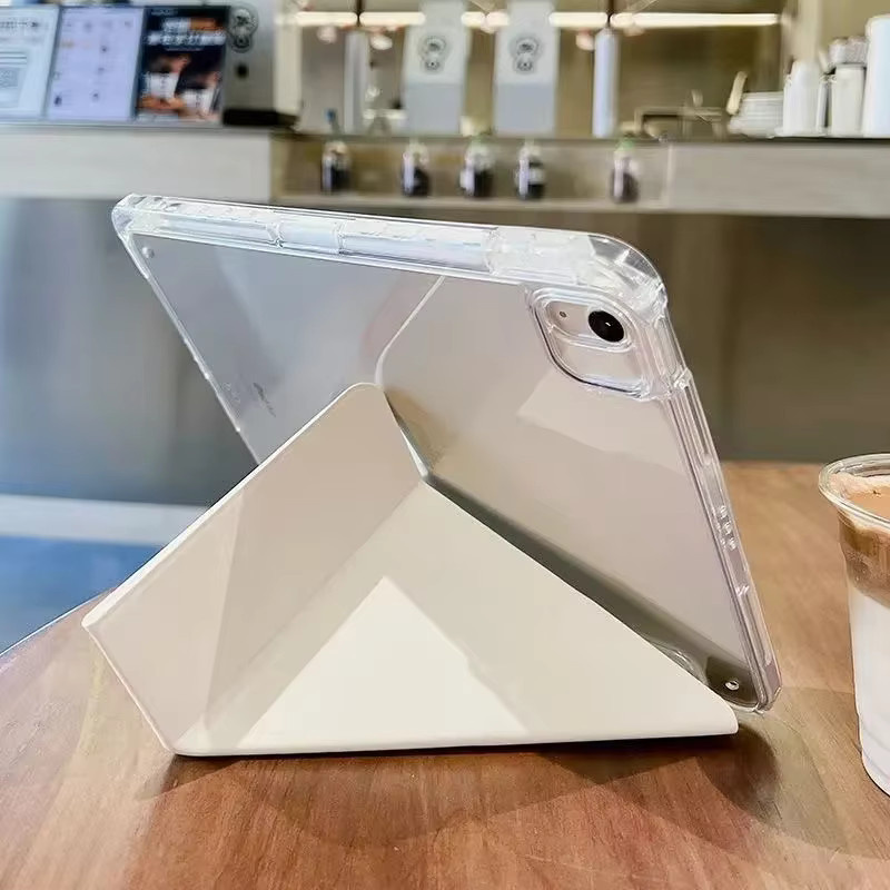 Stoßfeste transparente Schutzhülle für Apple iPad Modelle in Schwarz - Bild 2