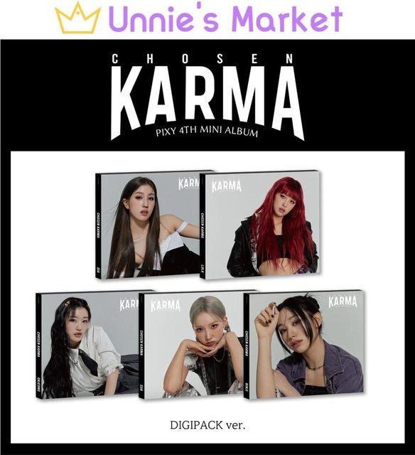 Chosen Karma, PIXY, CD, Digipack - Bild 1