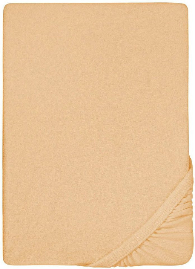 Biberna Spannbettlaken Premium Frottee-Stretch mit Rundumgummi, 80% Baumwolle, bügelfrei - Bild 1