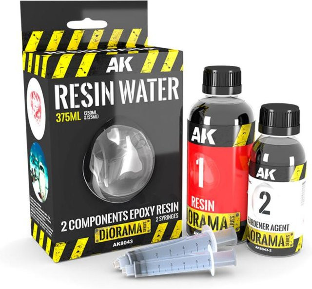 AK Interactive Resin Water 2-Components Epoxy Resin, 375ml - Bild 1