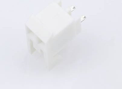 Molex Einbau-Buchsenleiste in Weiß mit 2 Polstellen und einem Rastermaß von 3,96 mm - Bild 1