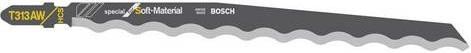 Bosch Stichsägeblatt T 313 AW HCS für weiche Materialien, 3er-Pack, Grau - Bild 1