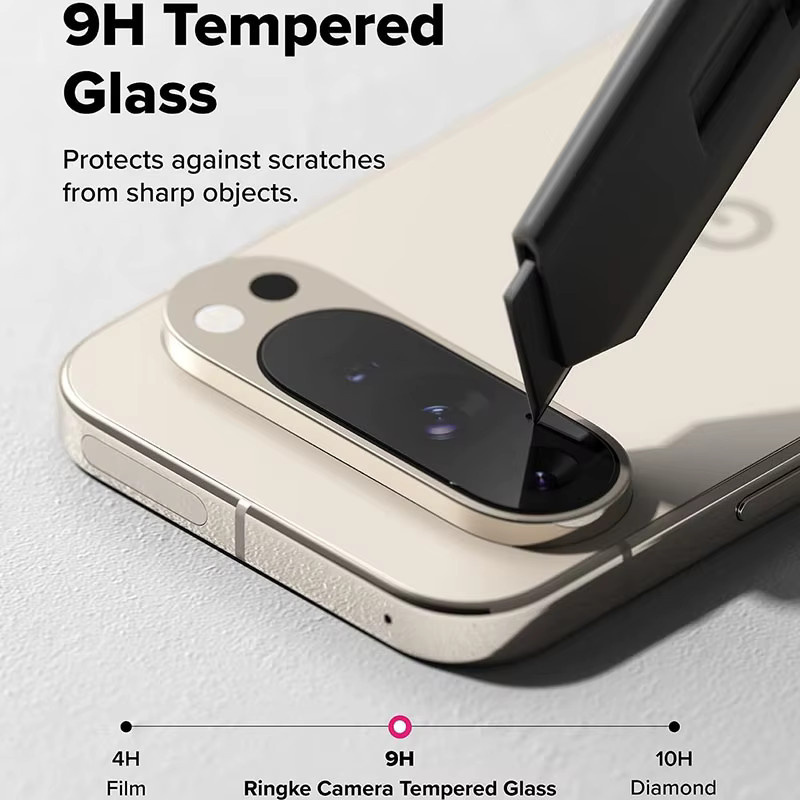Displayschutzfolien und Rückseiten-Glas für Google Pixel 10 9 Pro XL mit Kameraobjektivschutz, transparent - Bild 2