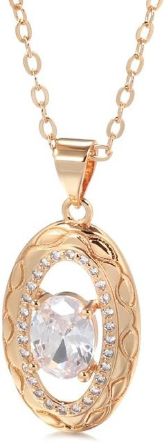 Anhänger Roségold, Kupfer, Zirkonia, Damen - Bild 1