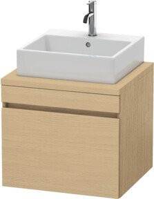 Duravit Waschtischunterschrank DuraStyle in Beige für Konsole mit 1 Auszug, Breite: 60 cm, Tiefe: 54,8 cm, Höhe: 51,2 cm - Bild 1