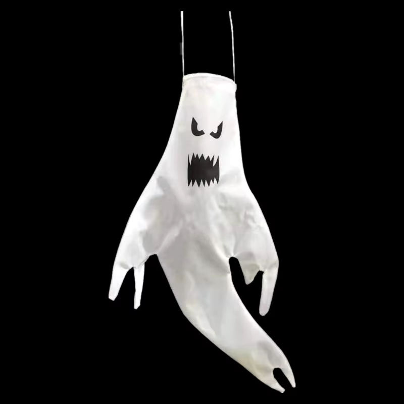 Halloween Outdoor Ghost Pendelleuchte mit LED und Batterie für Horror-Party-Dekoration - Bild 5