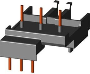 Siemens Indus.Sector Verbindungsbaustein 3RV1.2+3RT101 3RA1921-1DA00 in Grau - Bild 1