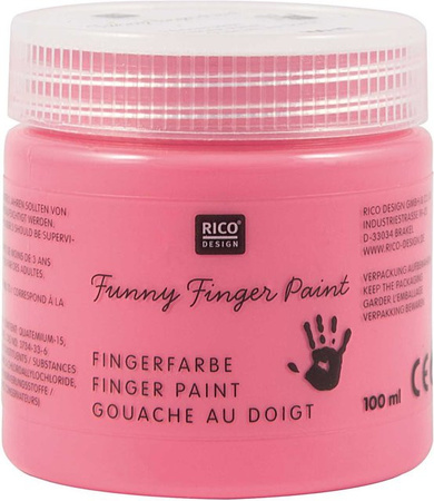 Rico Design Fingerfarbe Pink ab 3 Jahren