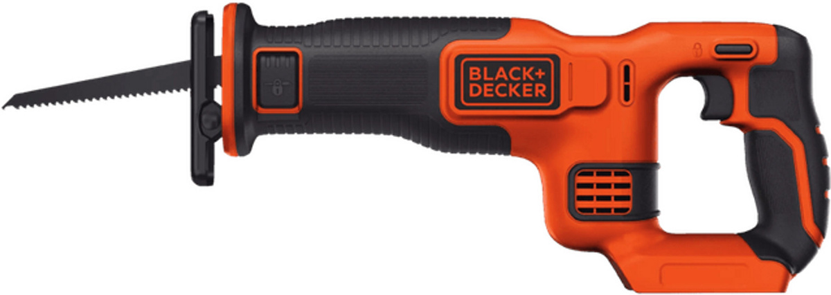 Black+Decker Akku-Säbelsäge BDCR18N-XJ, 18V, Orange/Schwarz - Bild 2