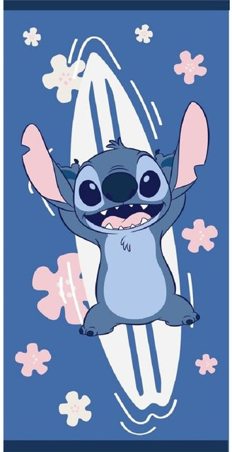 Disney Lilo & Stitch Kinder Handtuch Strandtuch B: 70 cm, L: 140 cm - Bild 1
