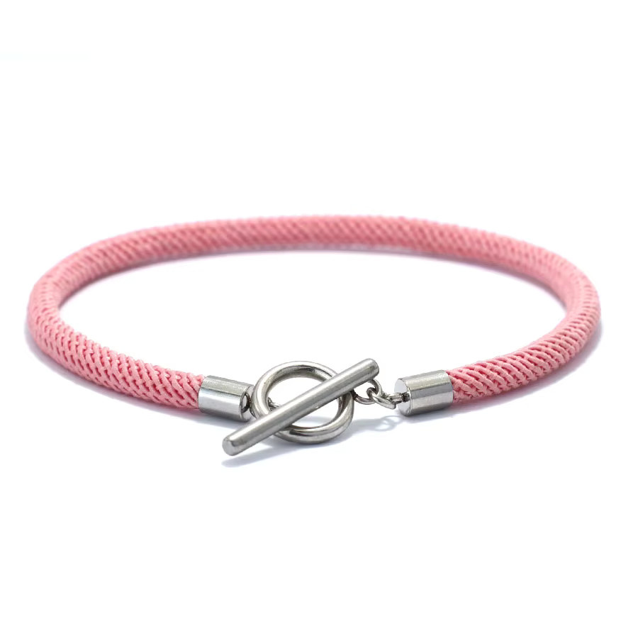 Noter Milan-Seil-Armband, Edelstahl, Silber, Unisex - Bild 2