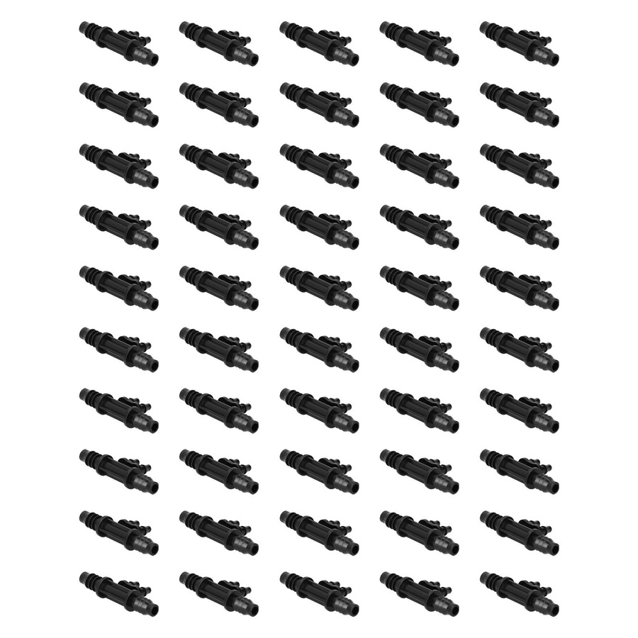 50 Stück mfySpace 4-Wege-Verbinder für Tropfbewässerungsschläuche 8-11 mm auf 4-7 mm aus POM - Bild 7
