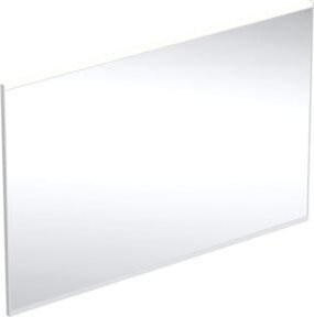 Geberit Lichtspiegel Option Plus in Silber mit dimmbarer LED-Beleuchtung und Touch-Switch, B: 105 cm, H: 70 cm - Bild 1