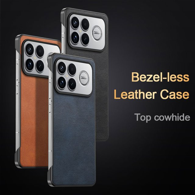 Xiaomi Retro Business Schutzhülle aus PU-Leder für F8 und F7 Pro Ultra in Braun - Bild 1