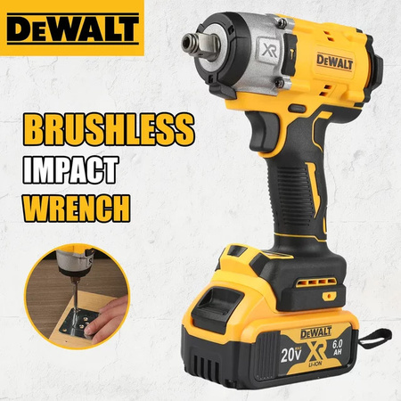 DeWalt DCF922 Kabelloser Schlagschrauber mit 205 Nm Drehmoment und 1/2 Zoll Aufnahme für 20V Akku-Elektrowerkzeuge