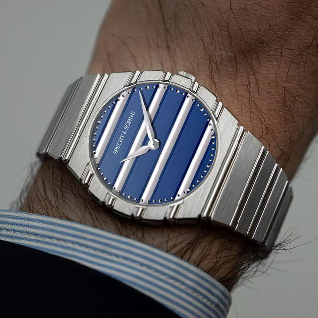 Specht&Söhne Armbanduhr, Quarz, Edelstahl, 37 mm, Herren, Saphirglas - Bild 1