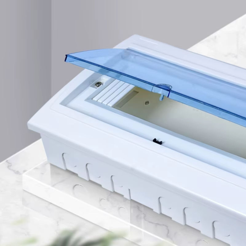 DONGYI Home Elektrischer Verteilerkasten HT-Serie, 2–3 Wege, weißer Kunststoff, wasserdicht für den Außenbereich - Bild 3