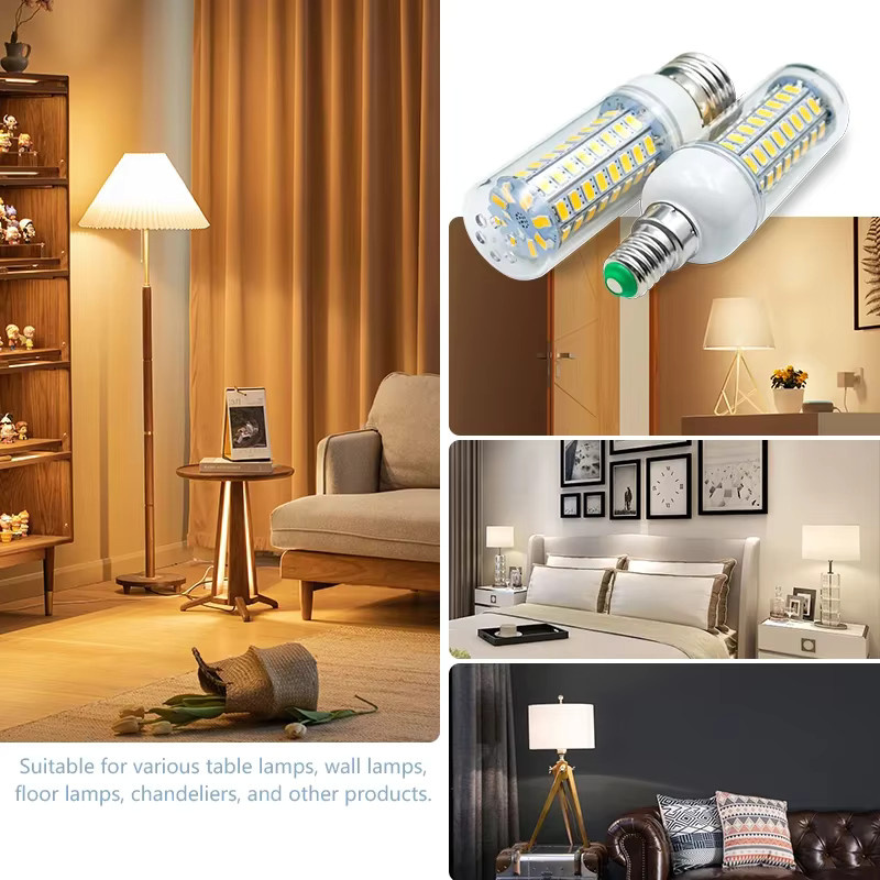 RXMAX LED Maisbirne E14 für Kronleuchter und Hausbeleuchtung - Bild 3
