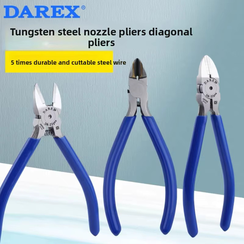 DAREX Diagonal-Schneidezange aus Wolframstahl für Elektronik und Modellbau - Bild 3