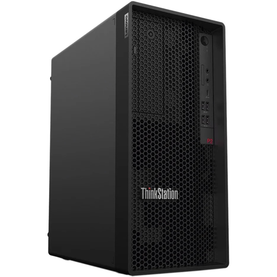 Lenovo ThinkStation P2 Tower Gen 2 Workstation, Core Ultra 7 265K, 32 GB RAM, 512 GB SSD, NVIDIA GeForce RTX 5060, Windows 11 Pro, Schwarz - Bild 2